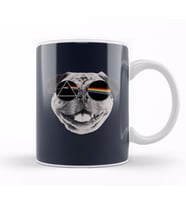 Dark Side Of The Pug Kupa Bardak Porselen