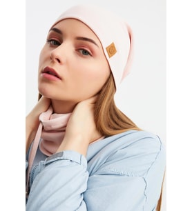 Pudra 3'ü BİR ARADA Balıkçı  Style Bere +İpli  Bere + Boyunluk Hafif, %100 Pamuklu Kışlık Set