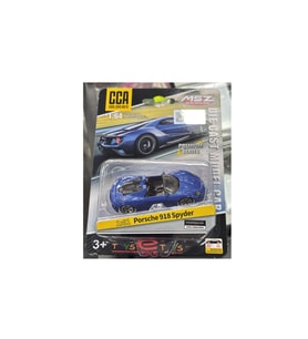 CCA Premium Series Porsche 918 Spyder Mavi 1/61 Model Araba