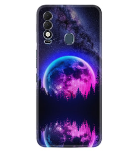 Tecno Spark 8T Kılıf Silikon Desen Özel Seri Star Planet 1652