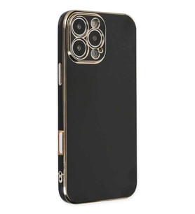 iPhone 16 Pro Kılıf Volet Silikon - Siyah