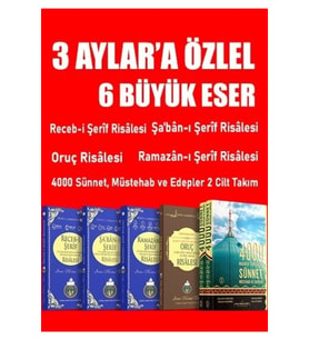 Cübbeli Ahmet Hoca Yayıncılık 3 Aylar Seti ( 2. Set ) -
