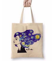 Alive Vincent Van Gogh Bez Çanta Uzun Saplı