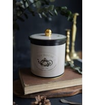 Yuvarlak Metal Saklama Kabı, Erzak Saklama Kabı 14 X 15 Cm, 2.1 Litre