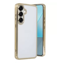 Samsung Galaxy S25 Kılıf Razer Lensli Silikon - Gold