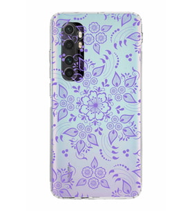 Xiaomi  Mi Note 10 Lite  Kamera Korumalı Kapak Nostalji Desen Tasarımlı Şeffaf  Kılıf