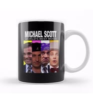 Crying Michael Scott 05 Kupa Bardak Porselen