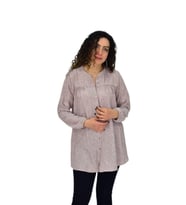 Kadın Kol Lastikli Bluz BGL-ST04645 (Vizon)