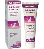 Anti Hairball Malt Paste – Kediler İçin Malt Bazlı Tüy Yumağı Önleyici Takviye Macunu – 100g