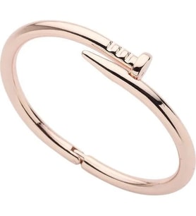 Unisex Çivi Cartier Modeli Rose Renk Alaşım Bileklik