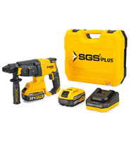 SGS AKÜLÜ ELEKTRO PNÖMATİK KIRICI DELİCİ SETİ 20V 2*4.0Ah (KÖMÜRSÜZ MOTOR) SGS5521