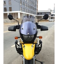 MOTOCAM Bmw F 650 GS Ön Cam ( 3 Delikli ) 1999-2003 Model 35cm Füme Renkli 4mm