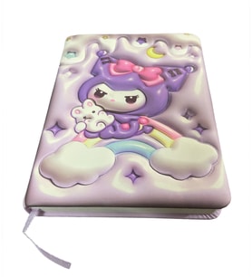 Sanrio Kuromi Yumuşak Defter Hatıra Defteri