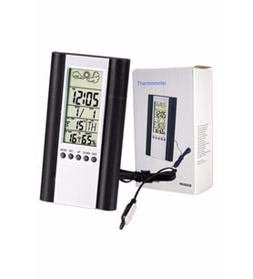 Termometre H 6308ab Isı + Nem Ölçer*saat*alarm Tt Technıc
