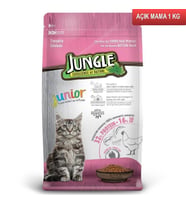 Jungle Junior Tavuklu Yavru Kedi Maması 1 kg AÇIK