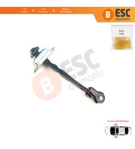 Nissan Micra MK5 K14 2016-2023 80430-5FA0A İçin Ön Sağ veya Sol Kapı Gergisi