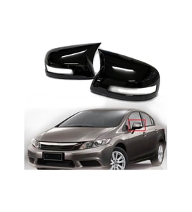 honda civic fb7 parlak siyah boyalı yarasa ayna kapağı