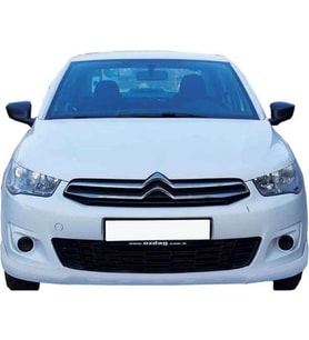 Citroen C-Elysee Uyumlu Ön Tampon Altı Fiber (Exclusive Md.) 2012 Ve Sonrası