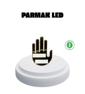 Mey İthalat® 176 LED Amber Renkli El Hareketiyle Kontrol Edilen Motosiklet Dönüş Sinyali