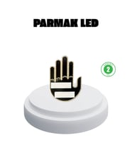 Mey İthalat® 176 LED Amber Renkli El Hareketiyle Kontrol Edilen Motosiklet Dönüş Sinyali