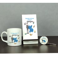 Muhasebe ve Finansal Öğretmeni Üçlü Set (Kupa + Telefon Standı + Anahtarlık)