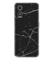 General Mobile GM 21 Pro GM 22 Pro Plus Kılıf Desemli Silikon Siyah Mermer 1299