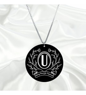 Keyf'ince Shopping U Harfli Pleksi Dikiz Ayna Araba Süsü I Model - 3 I Kişiye Özel I Firmalara Özel I Universal Araba Ayna Süsü