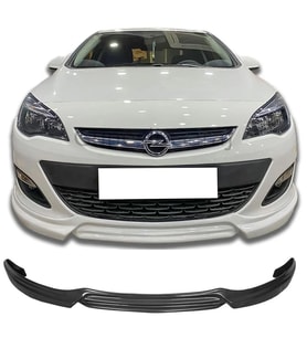 Opel Astra J Sedan Custom Ön Ek Plastik Siyah karlık-ön-ek-bodykit 2011 ve üzeri