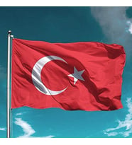 Türk Bayrağı Raşel Türk Bayrağı 70x105