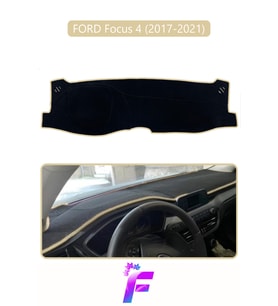 FORD FOCUS 4 (2017-2021) Uyumlu Torpido Örtüsü Kolay Montaj Kaymaz Tasarım Tam Uyum F7
