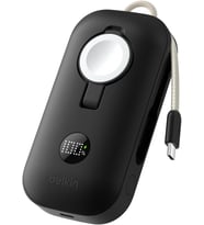 Belkin Boostcharge Pro 10K Mah Power Bank, Apple Watch Şarj Cihazlı, Entegre Örgülü Usb-C Kablo Ve D