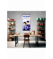 10 Nisan Polis Haftası Temalı Fotoğraf Panosu Branda 100x200