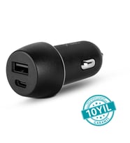 Ttec SmartCharger Duo PD 32W Araç Hızlı Şarj Aleti USB-C+USB-A