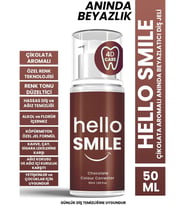 Hello Smile Beyazlatıcı Diş Jeli 50 ml SLS İçermez Çikolata Aromalı Anında Etki Ton Düzeltici