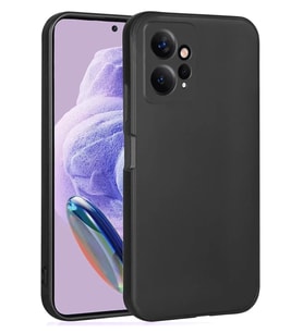 Redmi Note 12 4G Kılıf First Silikon - Siyah