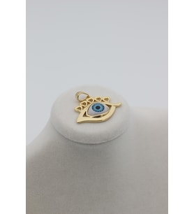 XUPİNG JEWELRY GÖZ KOLYE KALPLİ CHARM