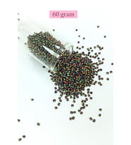 Dökme Cam Kum Boncuk (11/0) 2 mm - 60 Gram - Üç Renkli - BNC067