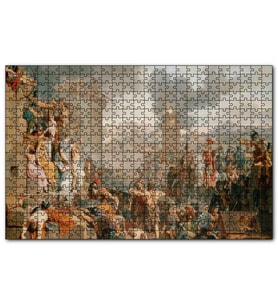 Cakapuzzle Roma Savaşları Görseli Puzzle Yapboz MDF (Ahşap) (120 Parça)