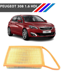 Otozet Peugeot 308 1.6 HDI Hava Filtresi Yerli 2014-2017 1444TV