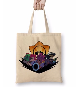 Brawlers Brawl Stars Bez Çanta Uzun Saplı