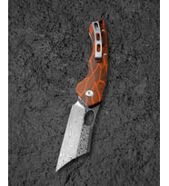 BESTECH SKIRMISH BL07D Şam G10 Sap Damascus Çakı (Çok Renkli)