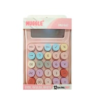 Muggle 12 Rakamlı Renkli Hesap Makinesi