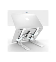 6 Kademeli 2 Yönlü Katlanabilir Hafif Laptop Standı, Kompakt ve Pratik
