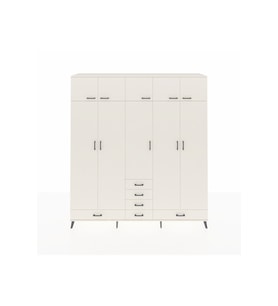 Hyperion Gardrop 6 Raflı 6 Çekmeceli 4 Askılı 220x44x243 Aytaşı-Aytaşı/Aytaşı