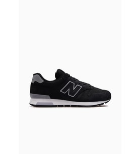 New Balance Unisex Sneaker Spor Ayakkabı 26y Ml565 Gri - Beyaz (Siyah - Beyaz)