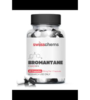 SwissChems Bromantane, 1500mg (25mg/ 60 capsule).Orj Usa Firma Ürünü.3883 (Renksiz)