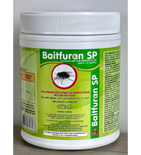 Baitfuran SP Suda Çözülebilen Granül Karasinek İlacı 100 Gram