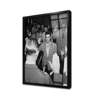 Elvis Presley Çerçeveli Cam Tablo