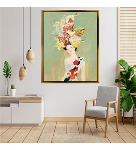 Altın  Çerçeveli tablo n324