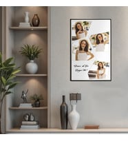 Kadınlar Gününe Özel Özgün Tasarımlı 4 Fotoğraflı Çerçeveli Tablo
